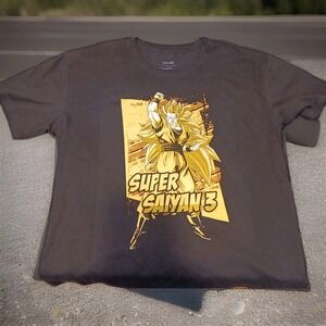 Dragon Ball Z Goku Super Saiyan T-Shirt‎ Men's Size XXL